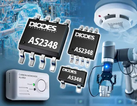 【新品】diodes推出低噪低耗单/双CMOS运算放大器AS348/AS234